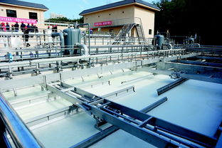 马栏河污水处理厂一期率先进入通水调试阶段
